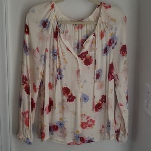 Lucky Brand Floral Blouse